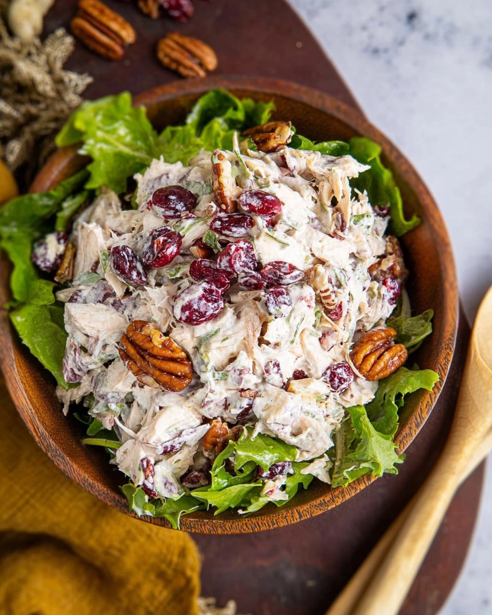 Cranberry Pecan Turkey Salad