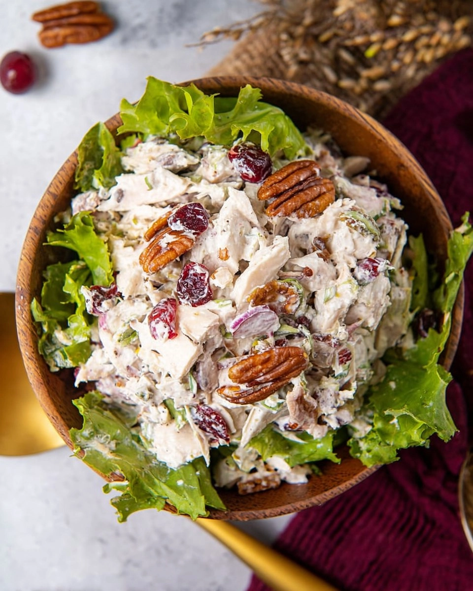 Cranberry Pecan Turkey Salad