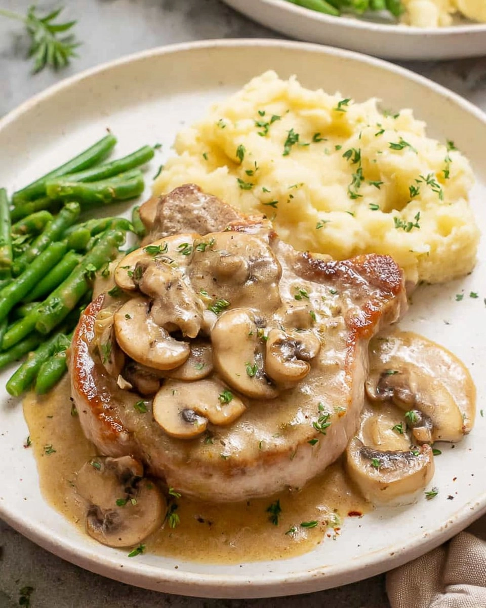 Cream of Mushroom Pork Chops