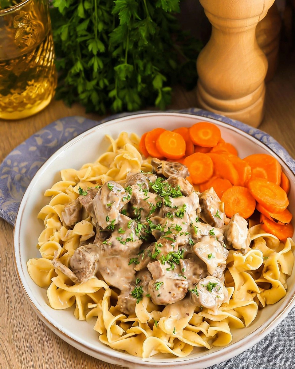 Crockpot Beef Stroganoff