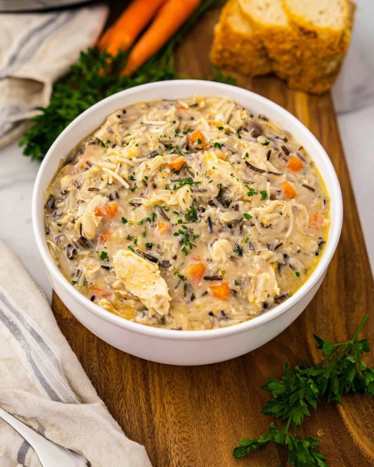 Crockpot-Chicken-and-Wild-Rice-Soup-Recipe
