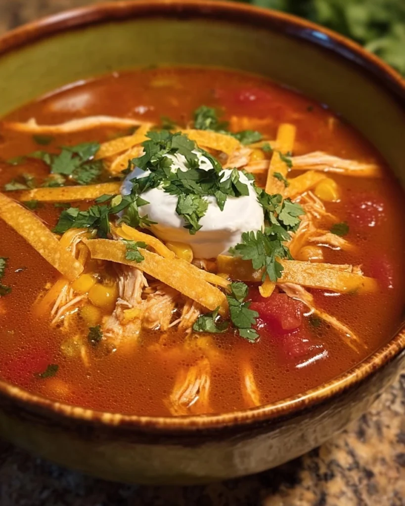 Easy-Chicken-Tortilla-Soup-Recipe