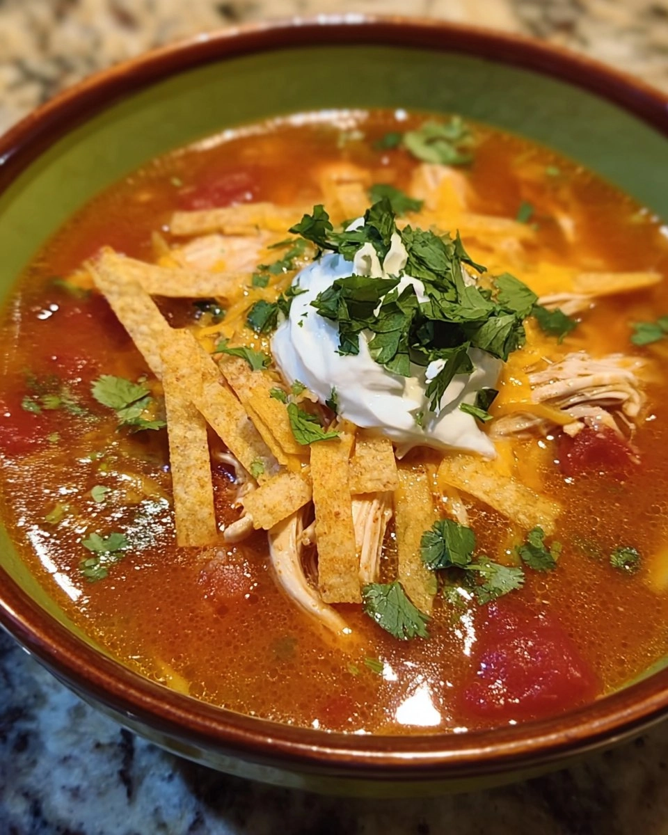 Easy Chicken Tortilla Soup