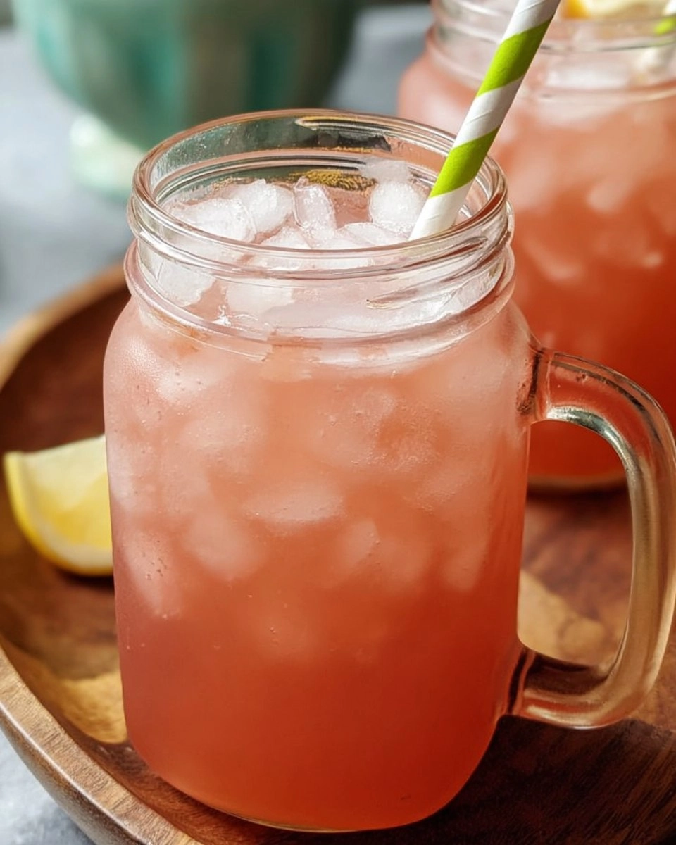 Easy Guava White Tea Lemonade (4 Ingredients, 5 Minutes)