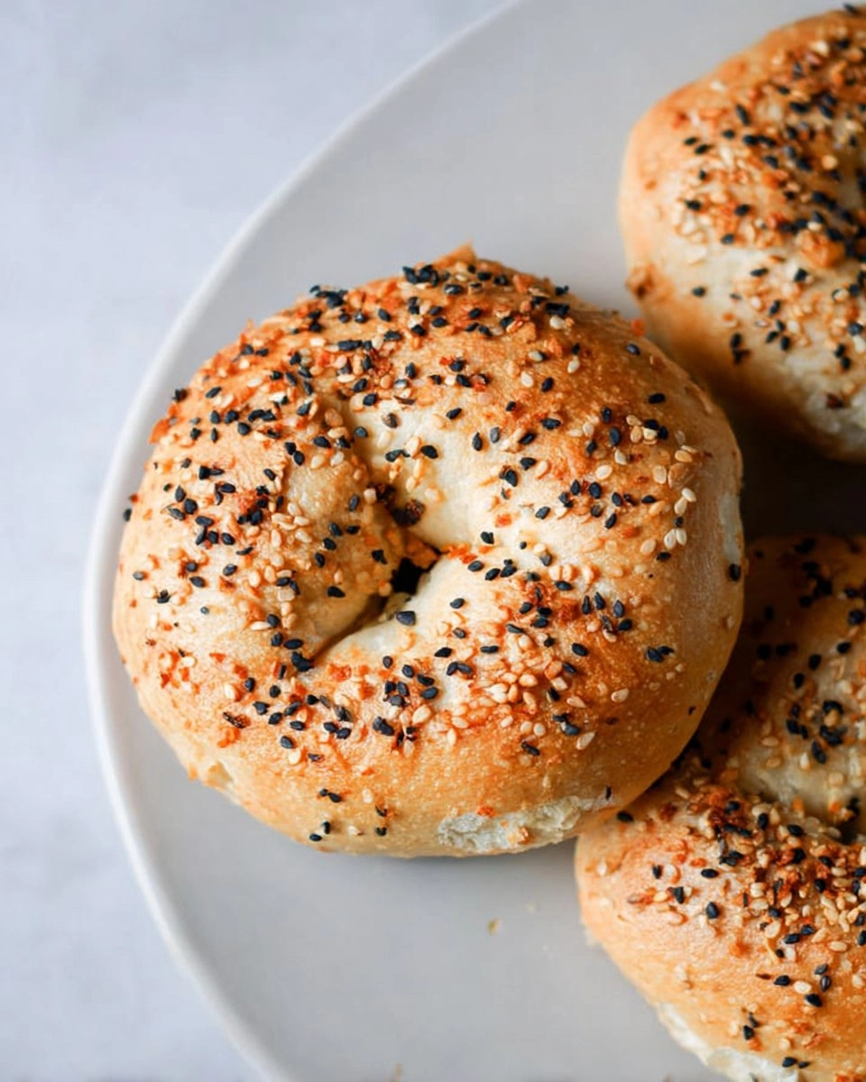 Easy High Protein Bagels