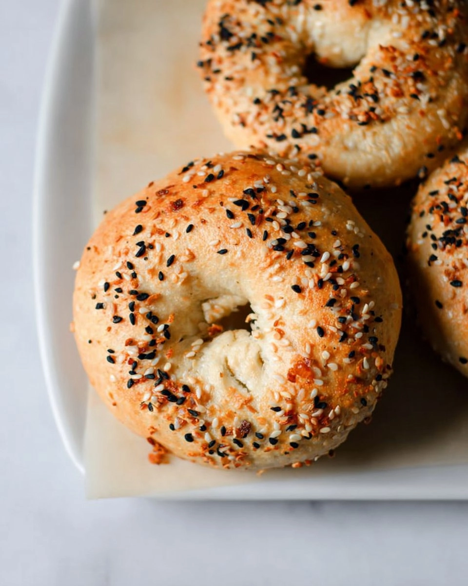 Easy High Protein Bagels