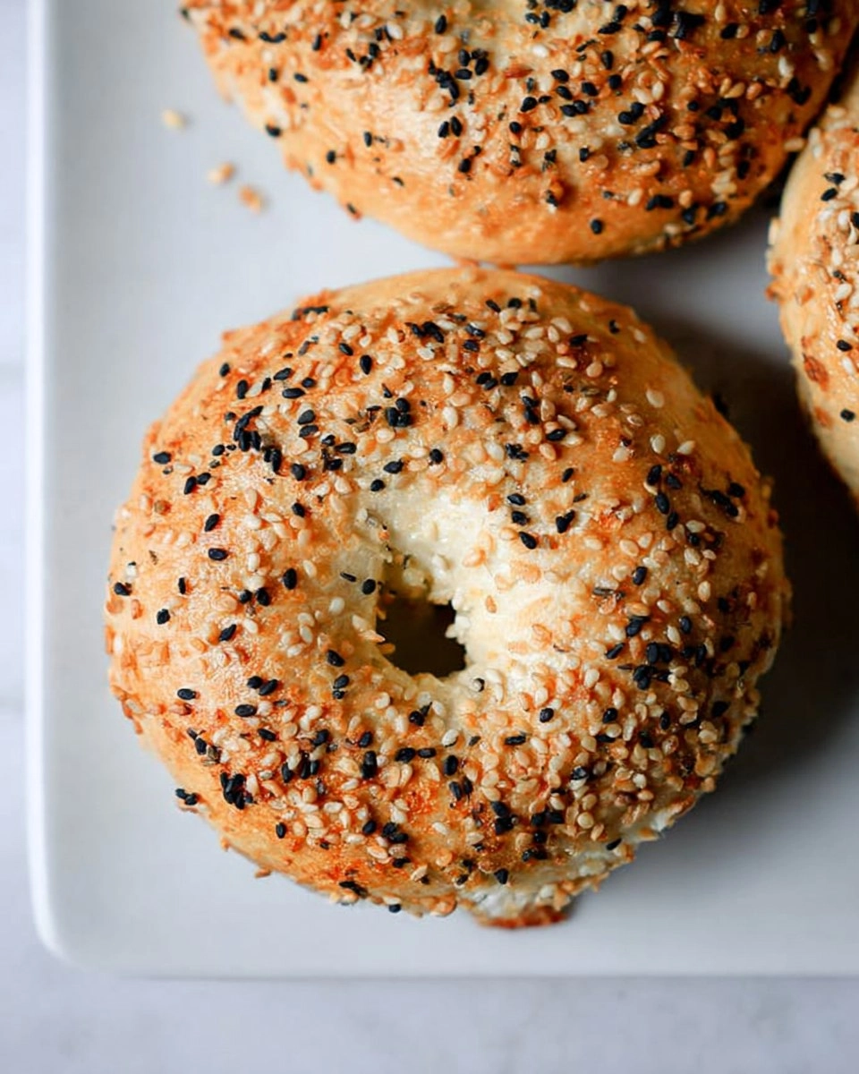 Easy High Protein Bagels