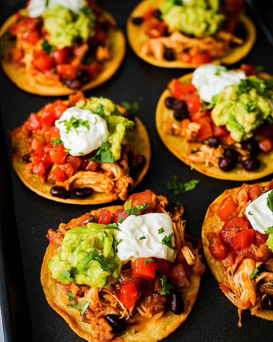 Easy Rotisserie Chicken Tostadas