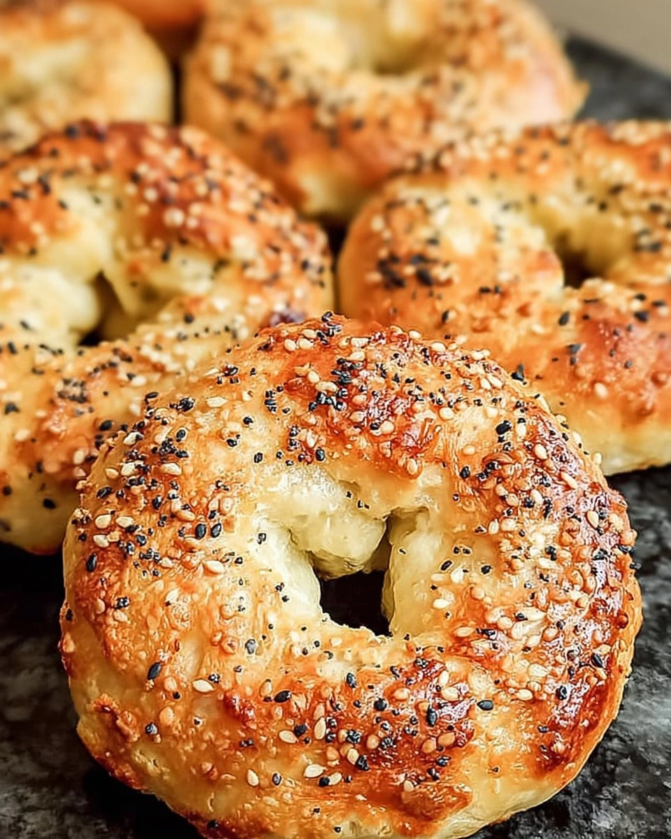Fluffy & Healthy Greek Yogurt Bagels