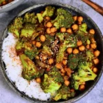 GARLIC-BROCCOLI-STIR-FRY-WITH-CHICKPEAS-Recipe