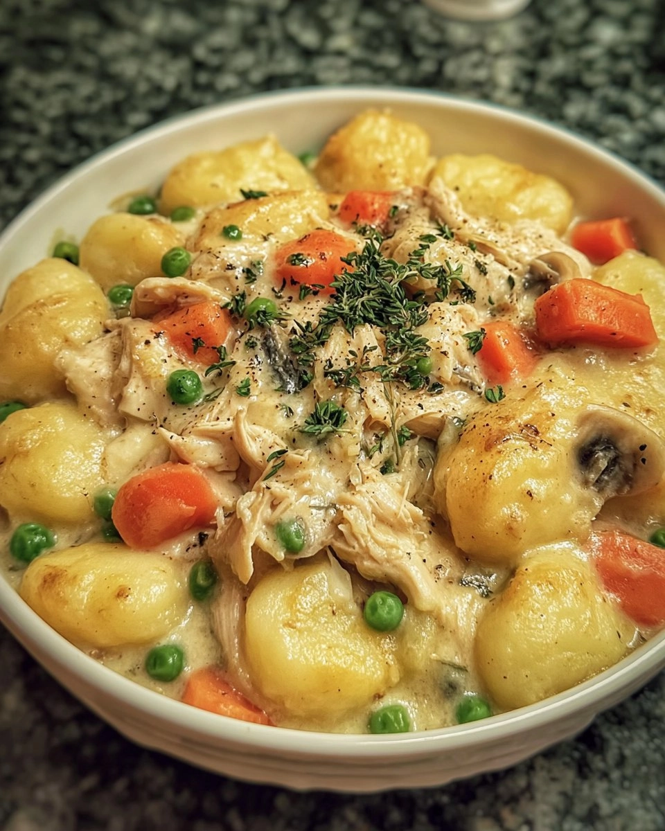 Gnocchi Chicken Pot Pie