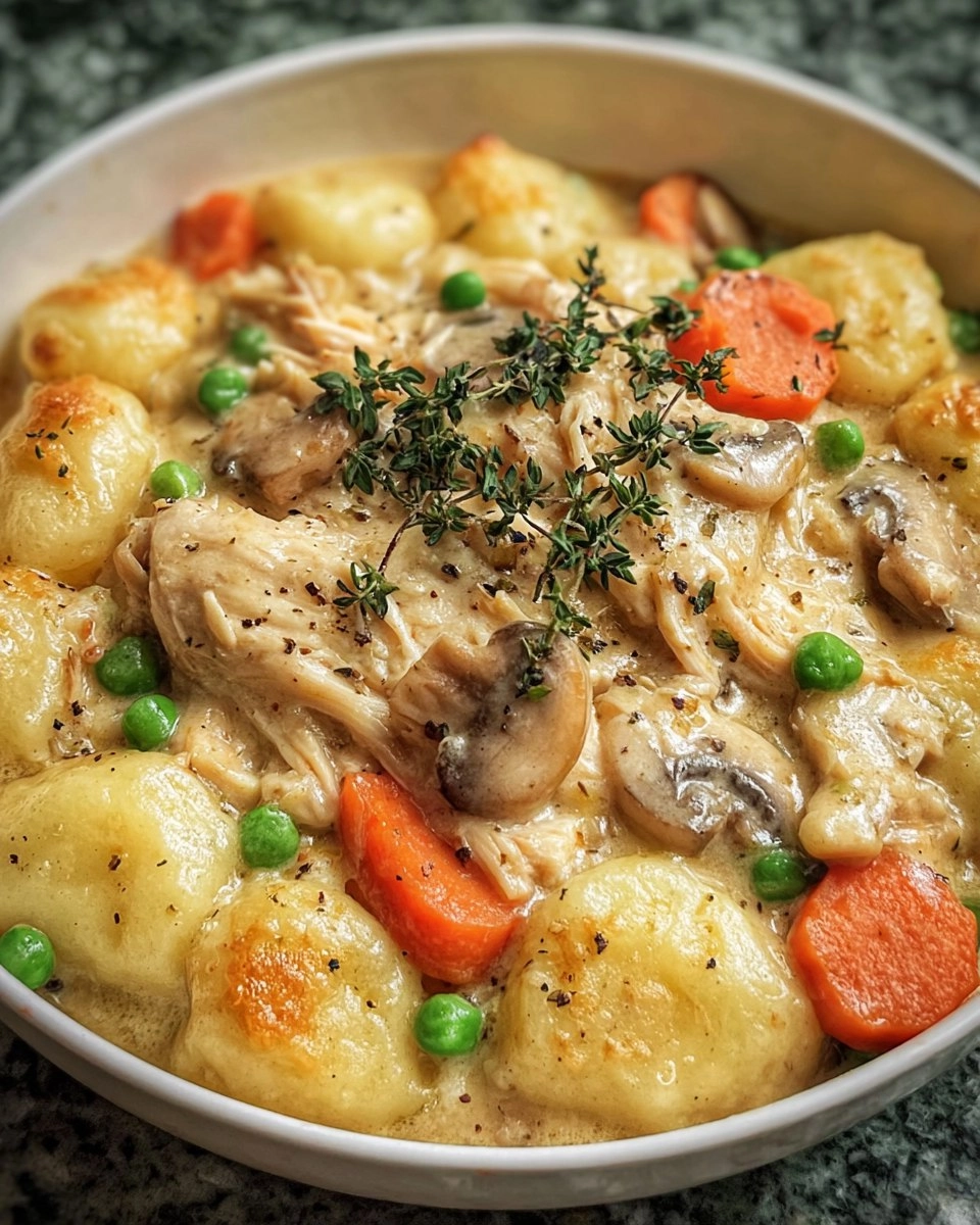 Gnocchi Chicken Pot Pie