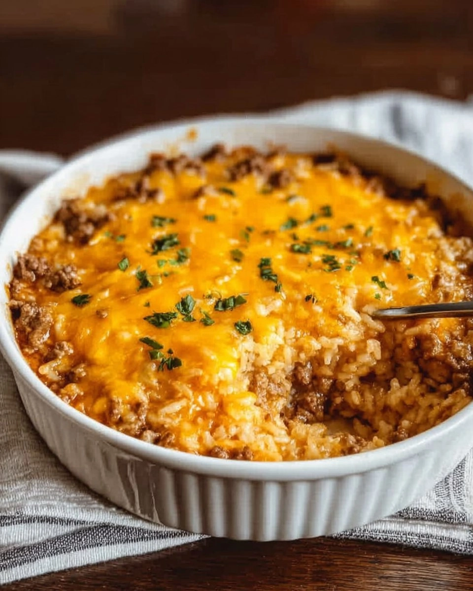 Healthy Cheesy Ground Beef Rice Casserole 105 Healthy Cheesy Ground Beef Rice Casserole