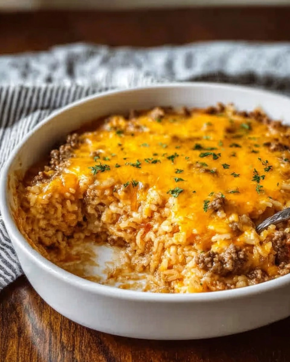 Healthy Cheesy Ground Beef Rice Casserole 107 Healthy Cheesy Ground Beef Rice Casserole