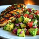 Healthy-Cilantro-Lime-Chicken-with-Avocado-Salsa-Recipe