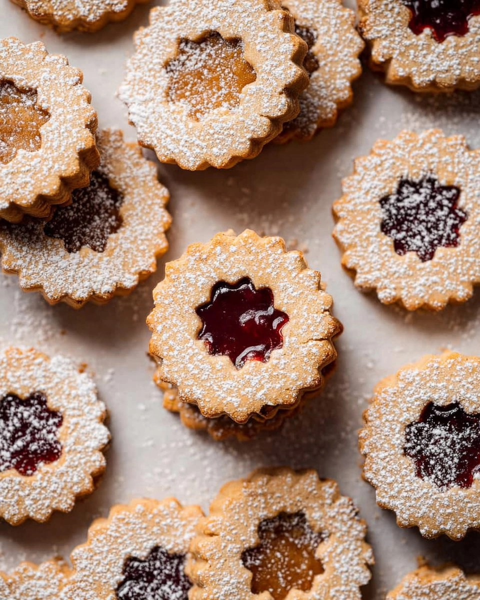 Linzer Cookies 122 Linzer Cookies