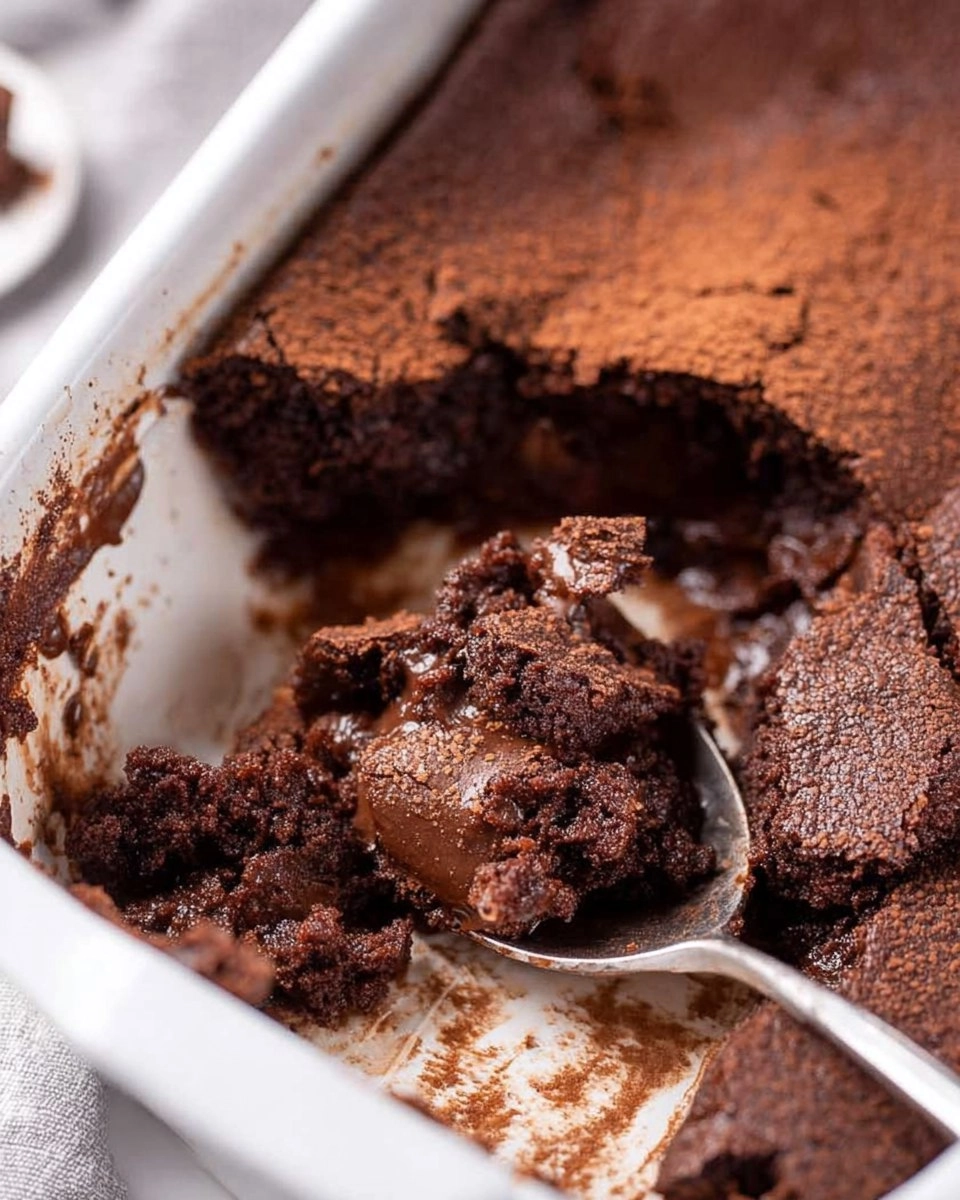 Ina Garten’s Brownie Pudding