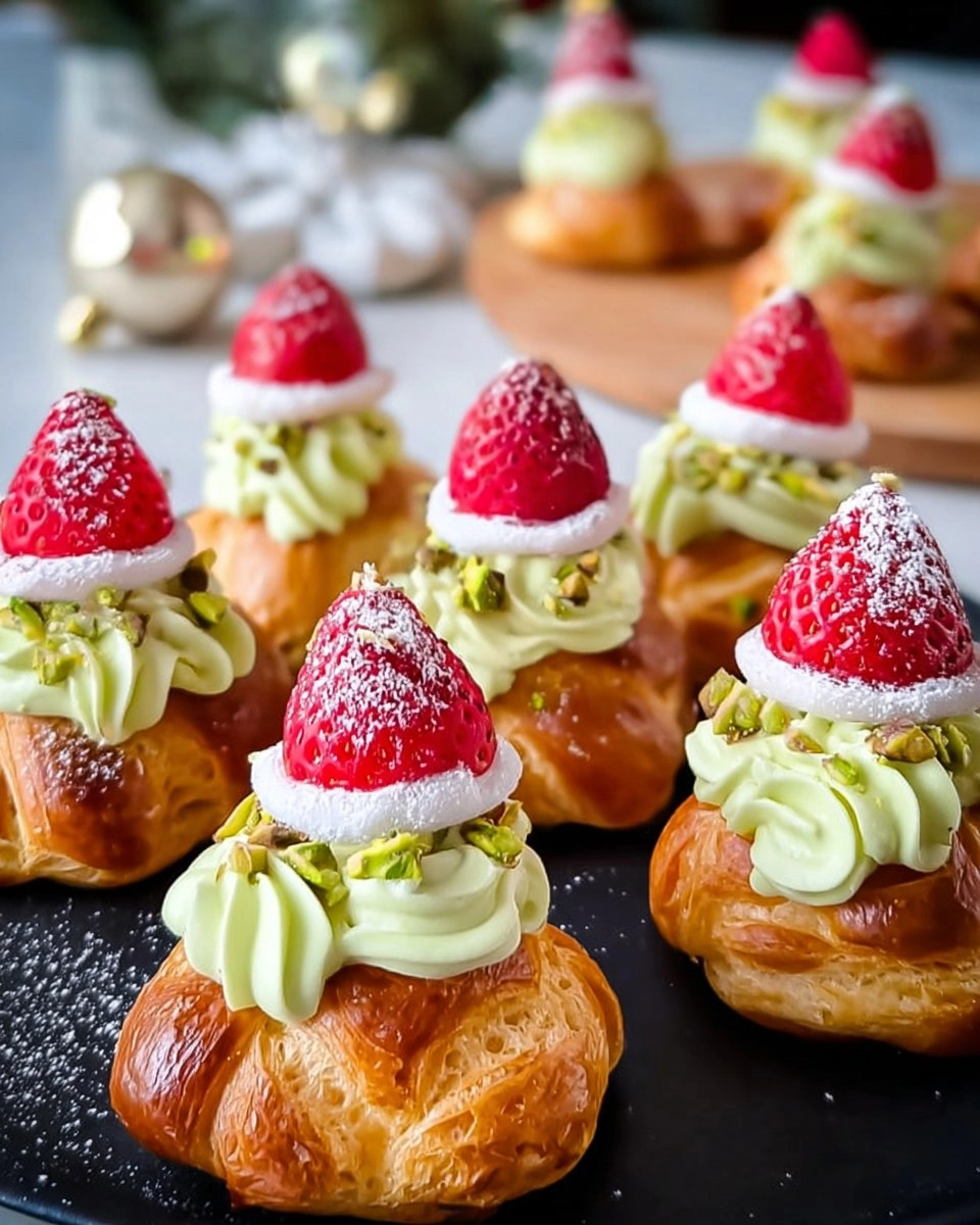 Irresistible-Christmas-Puffs-with-Creamy-Pistachio-Delight-Recipe