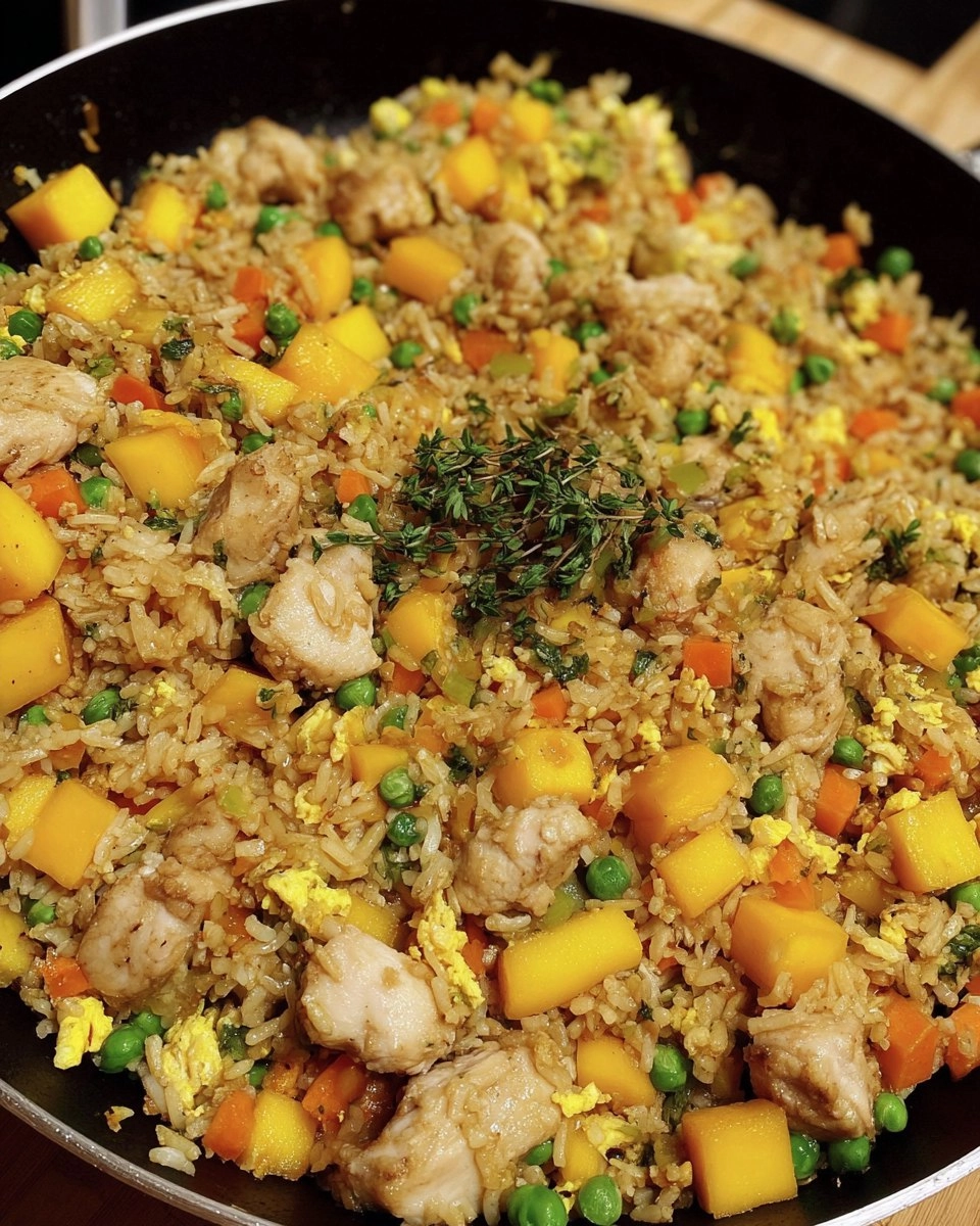 Mango-Chicken-Fried-Rice-Recipe