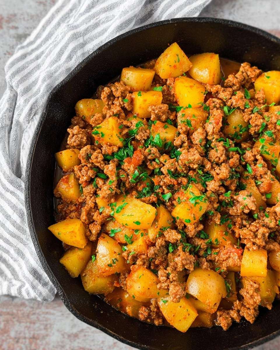 One Pot Ground Beef and Potatoes 101 One Pot Ground Beef and Potatoes