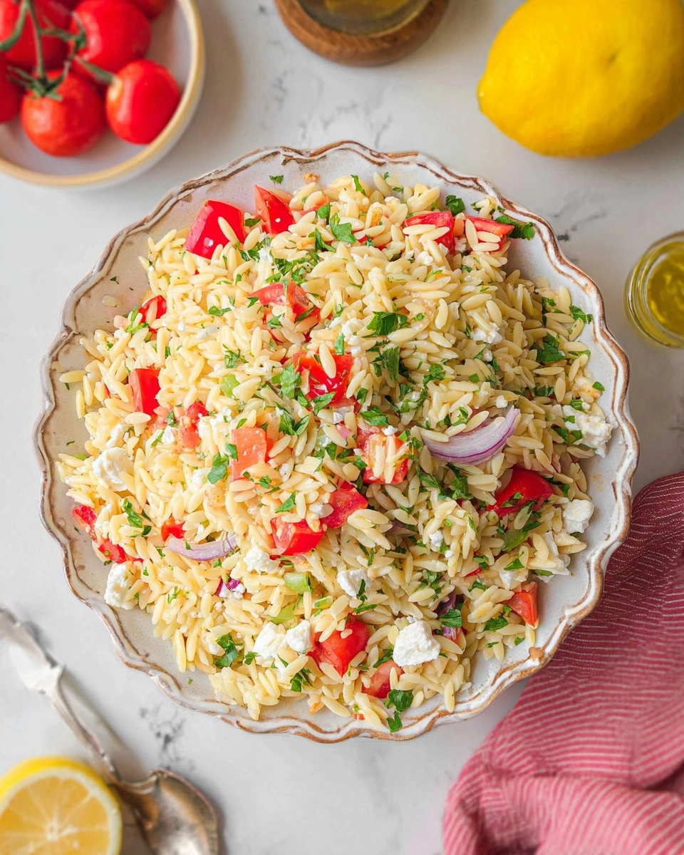 Orzo Lemon Salad 87 Orzo Lemon Salad