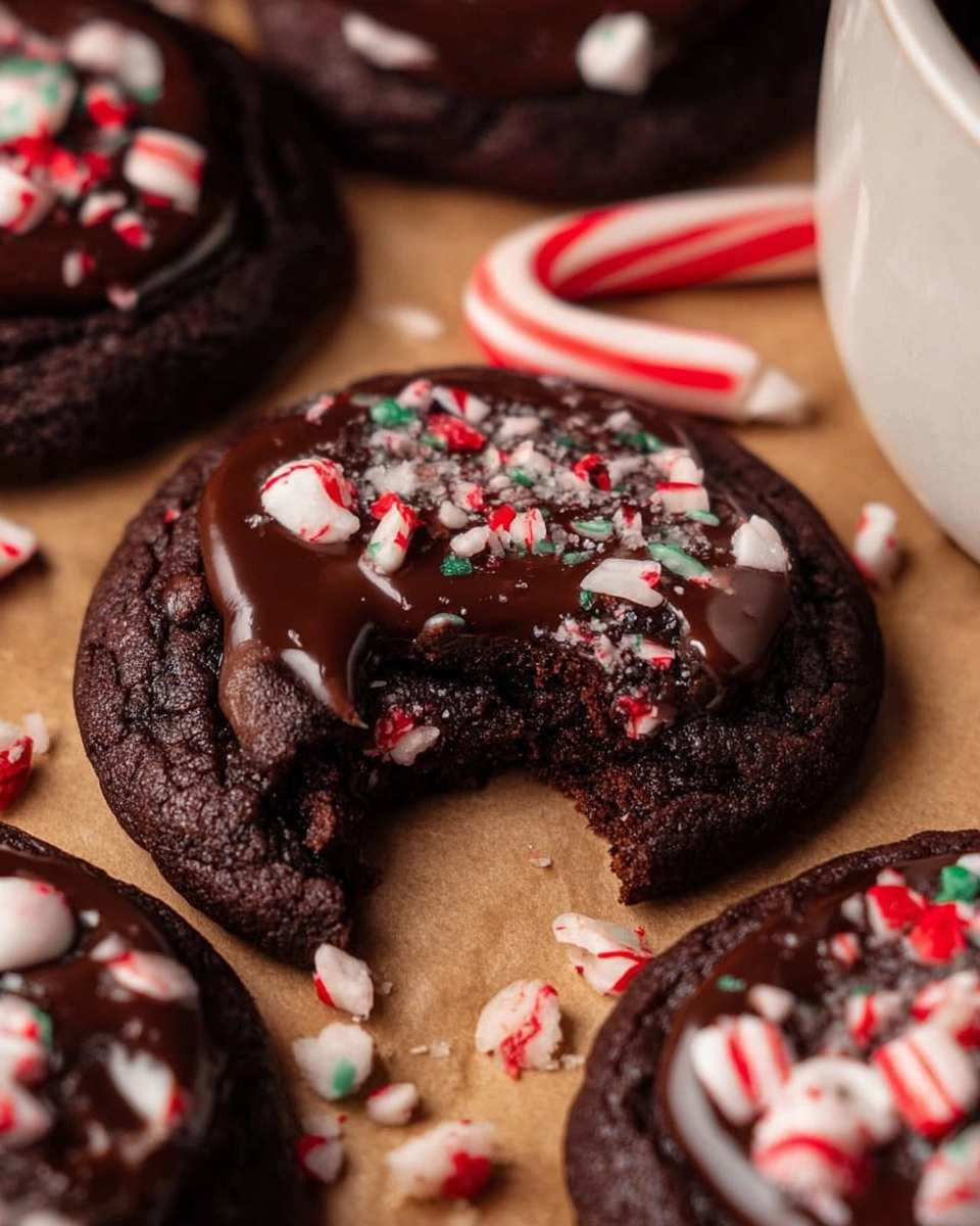 Peppermint Mocha Cookies