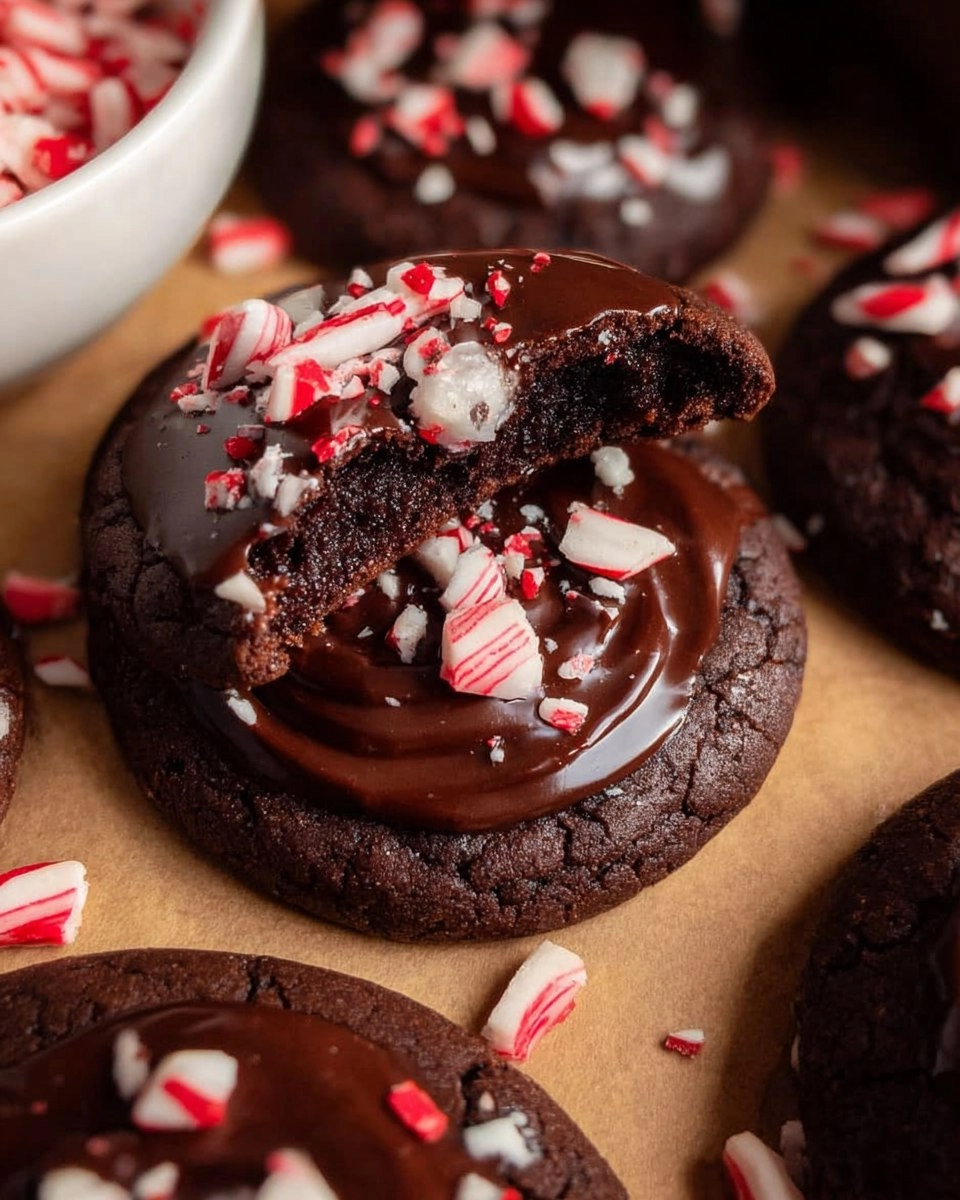 Peppermint Mocha Cookies