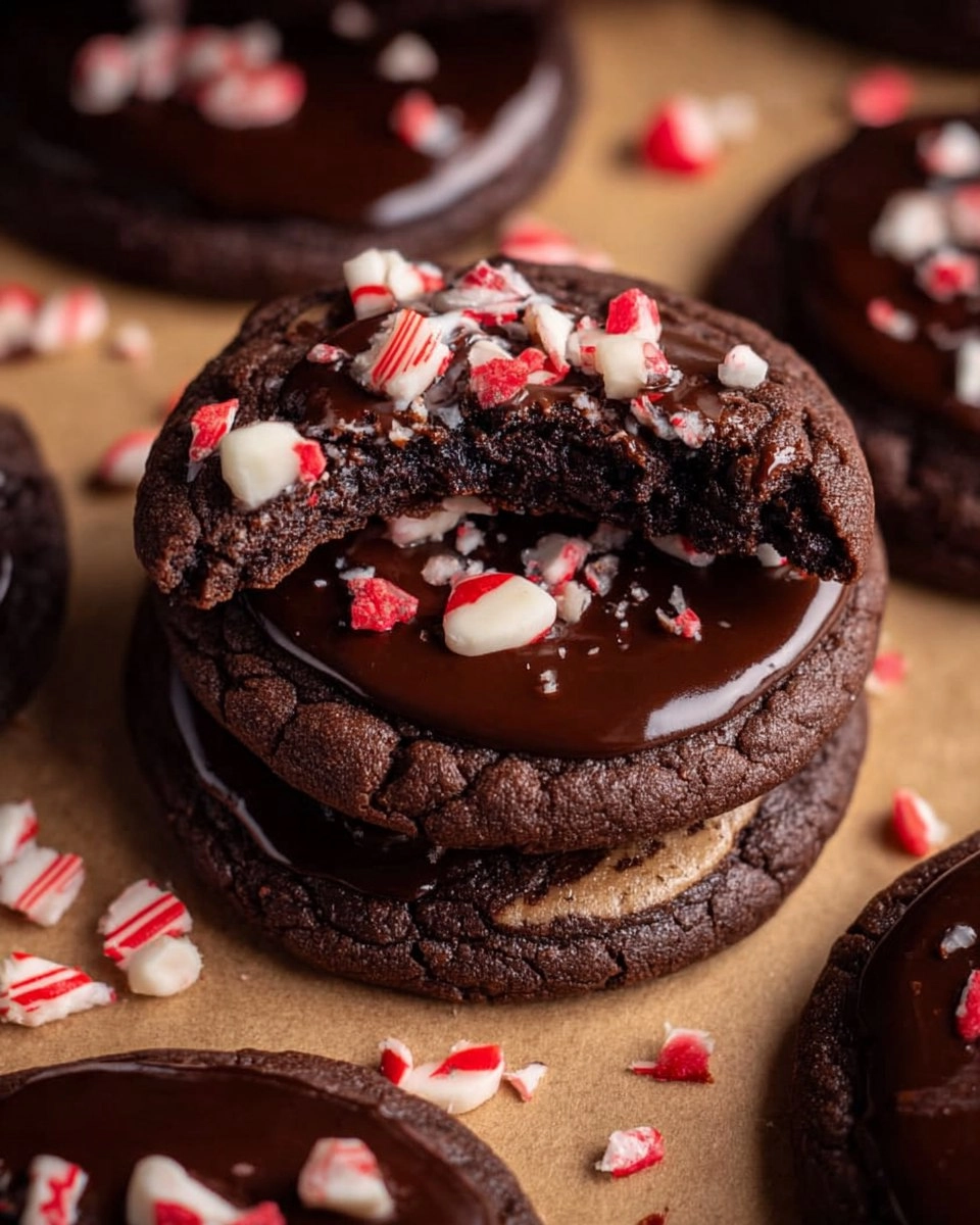 Peppermint Mocha Cookies
