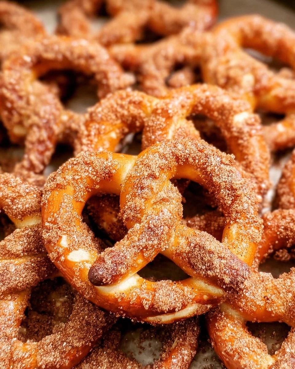 Pretzels with Cinnamon Sugar