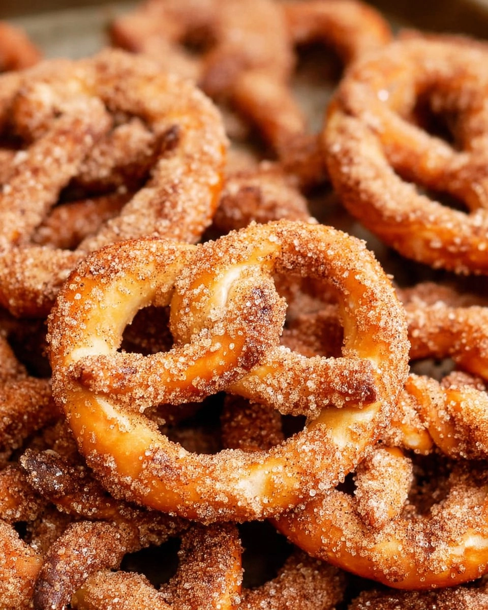 Pretzels with Cinnamon Sugar