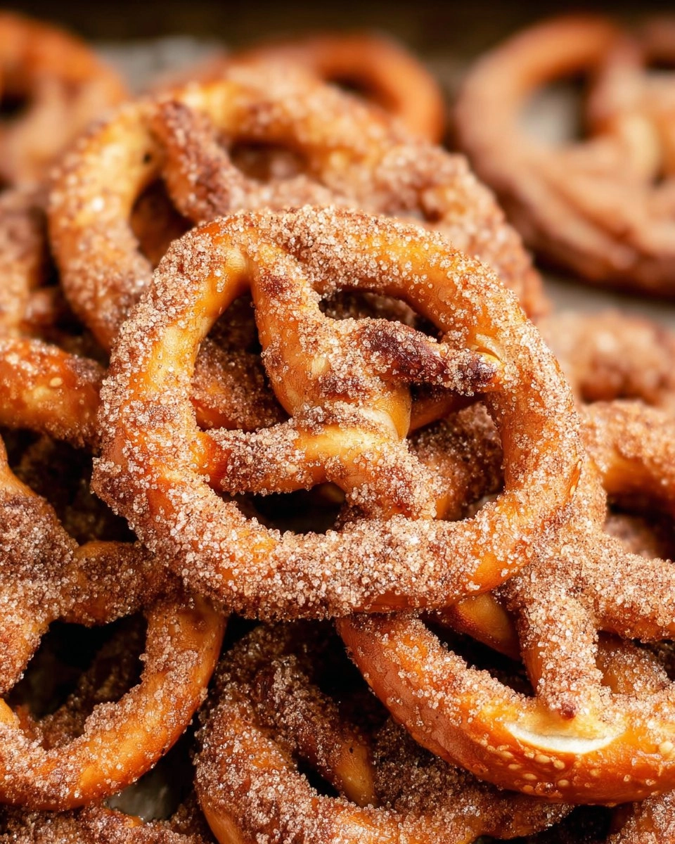 Pretzels with Cinnamon Sugar
