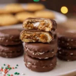 Ritz-Peanut-Butter-Cookies-Easy-No-Bake-Chocolate-Sandwiches-Recipe