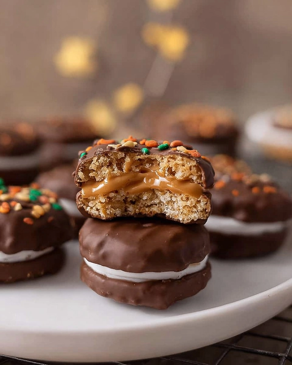 Ritz Peanut Butter Cookies (Easy No-Bake Chocolate Sandwiches)