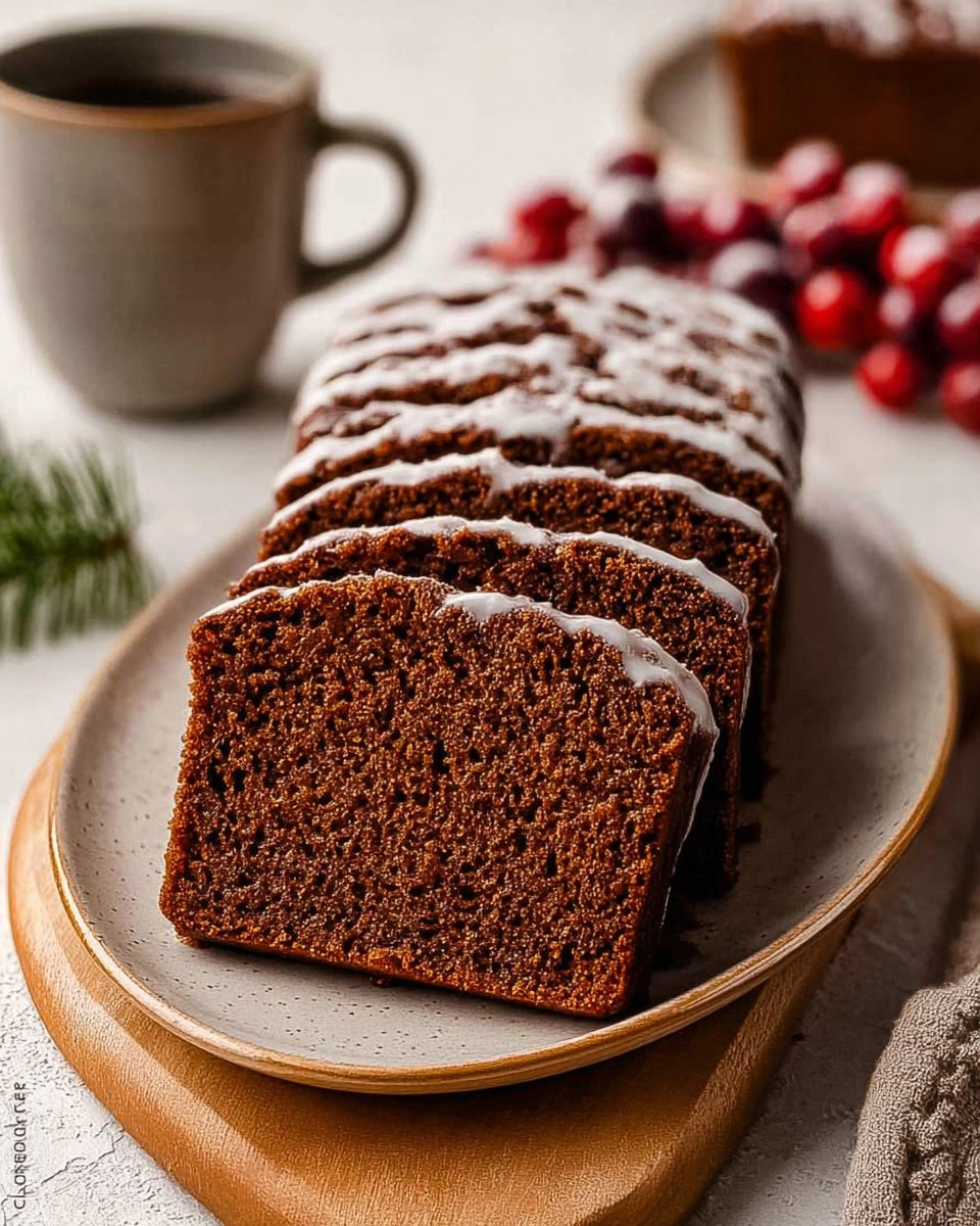Spiced Gingerbread Loaf