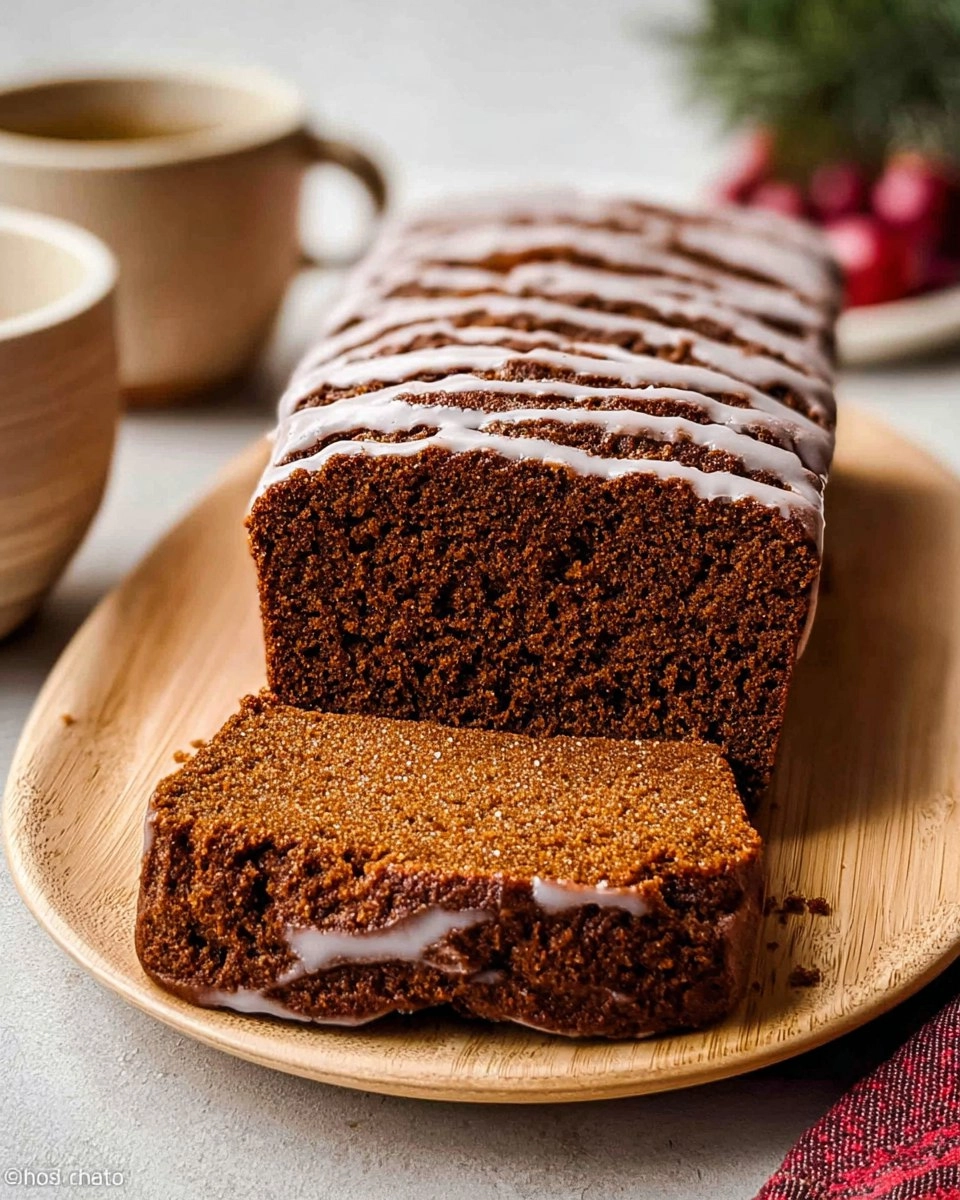 Spiced Gingerbread Loaf