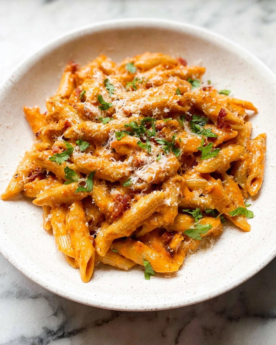 Spicy Bacon Tomato Pasta