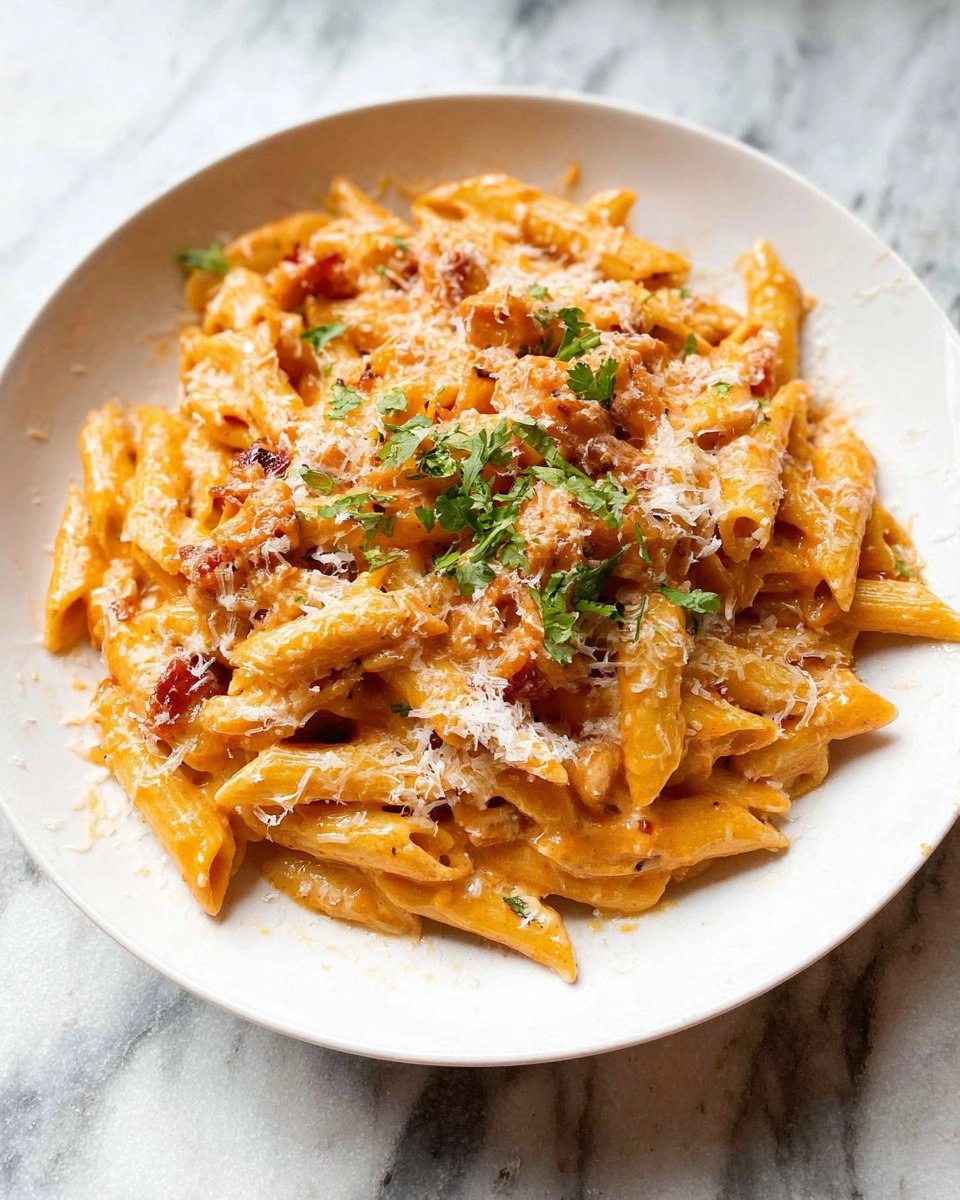 Spicy Bacon Tomato Pasta