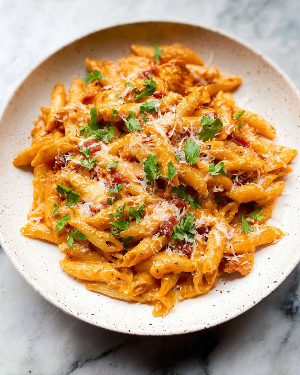 Spicy Bacon Tomato Pasta