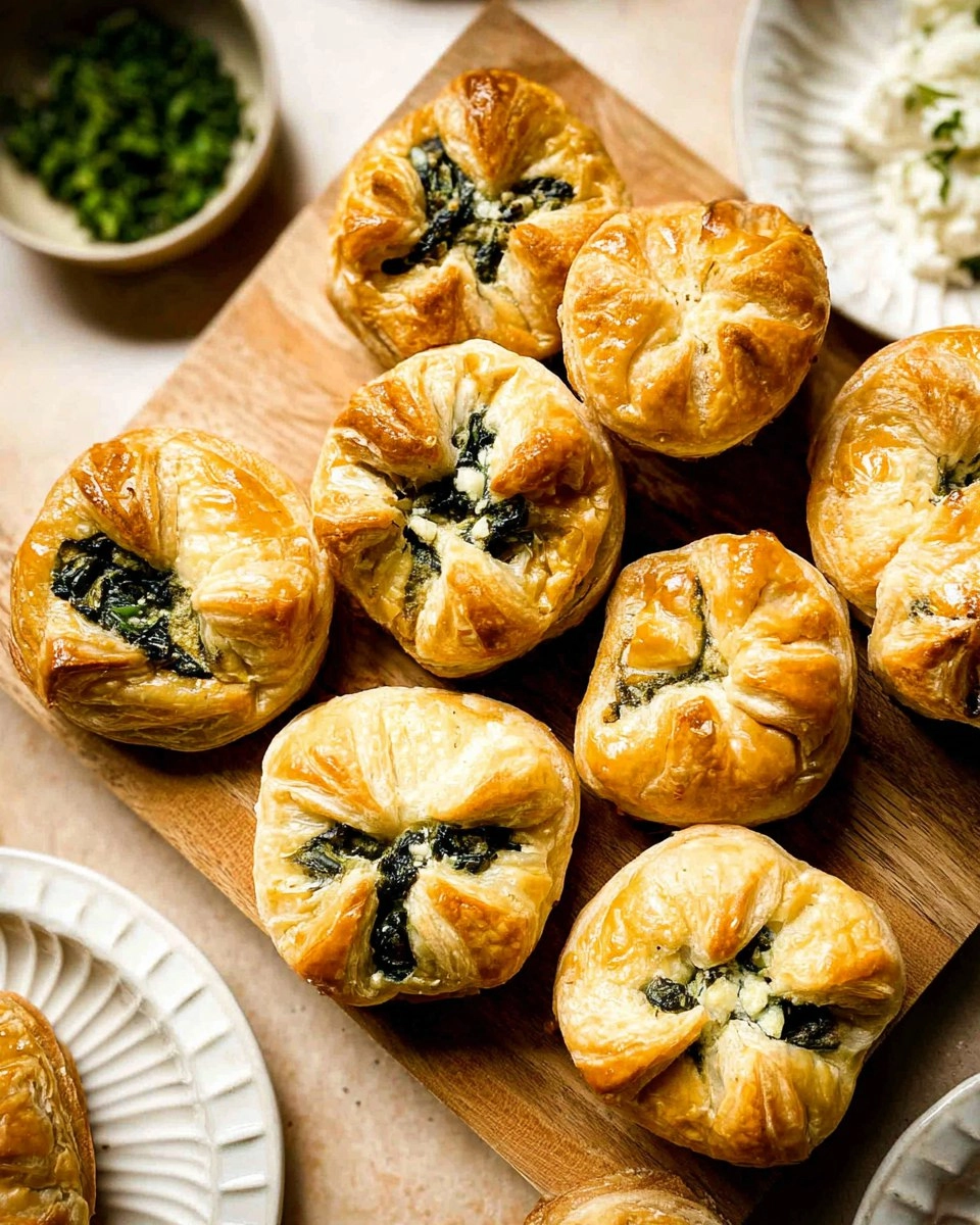 Spinach Puff Pastry Bites