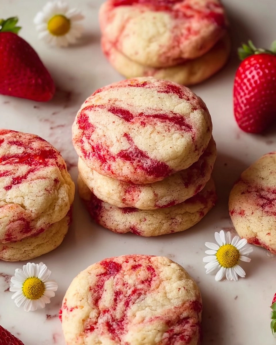 Strawberry Cheesecake Cookies