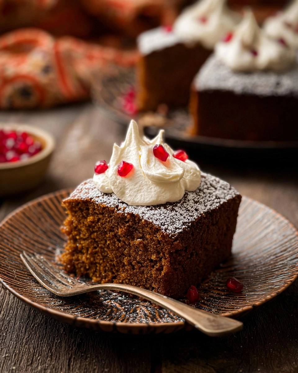 Traditional Gingerbread Cake