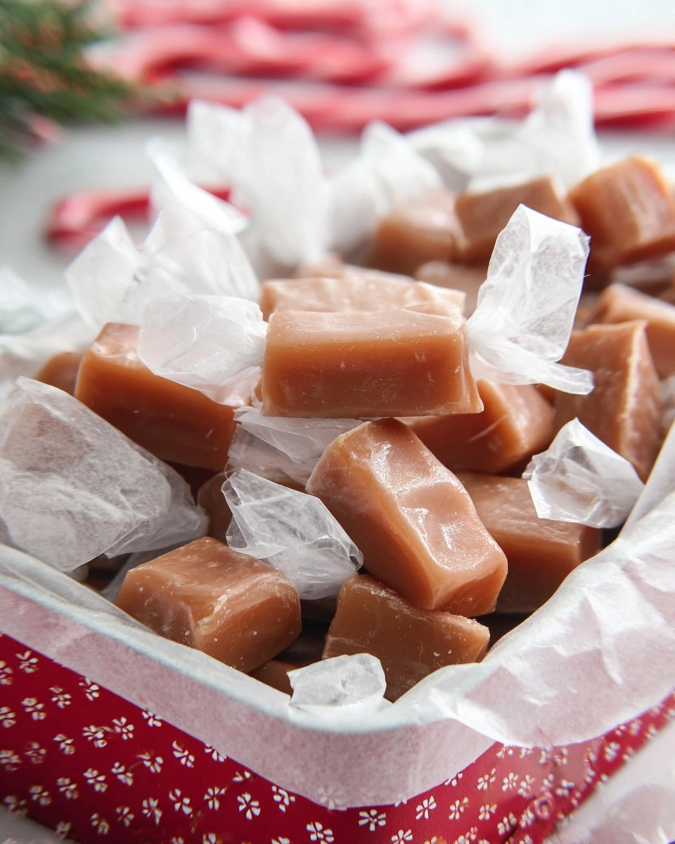 Valentine Homemade Caramels