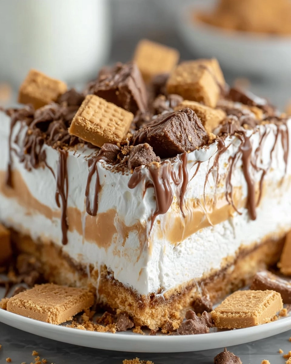 Valentine Peanut Butter Layered Delight