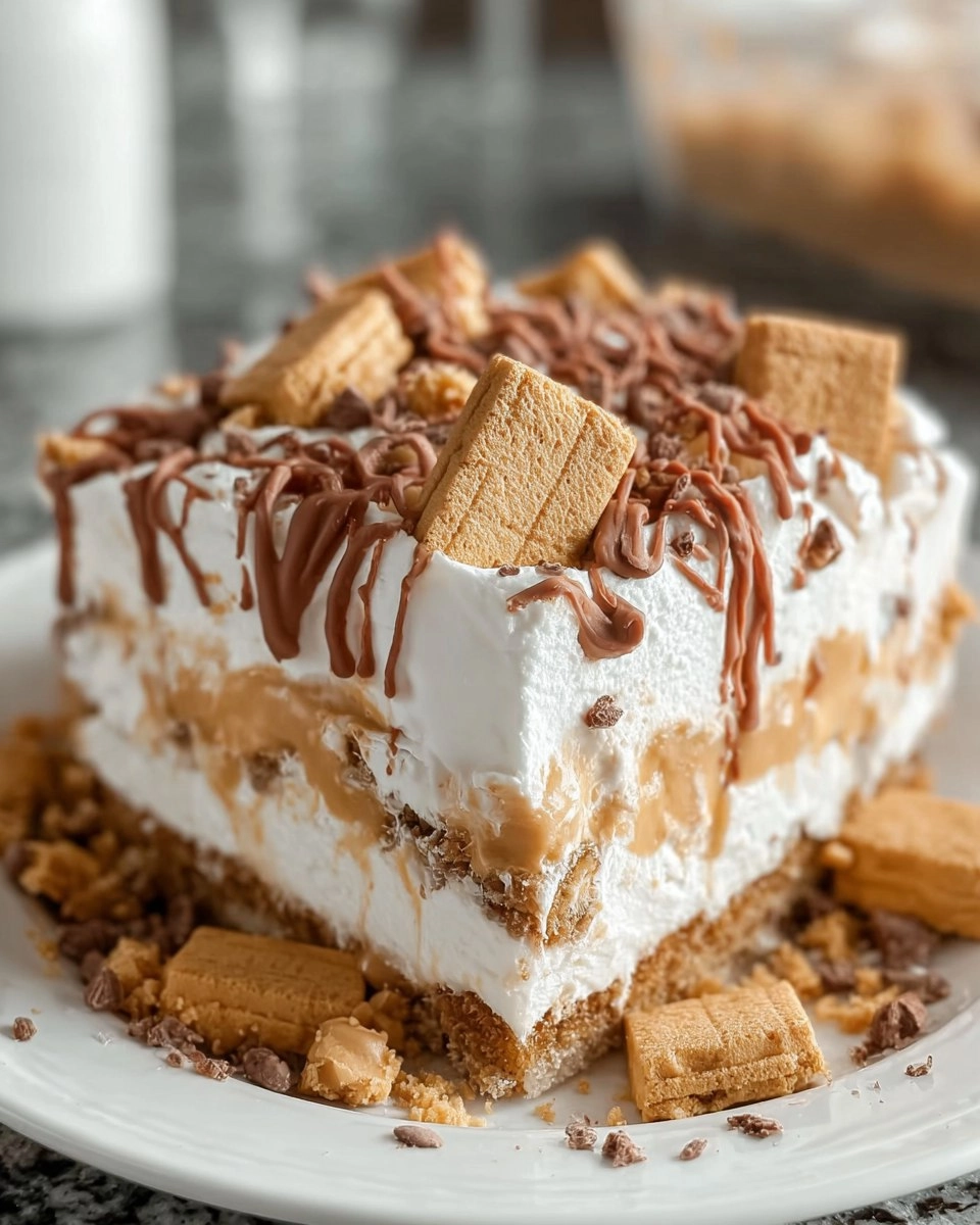 Valentine Peanut Butter Layered Delight