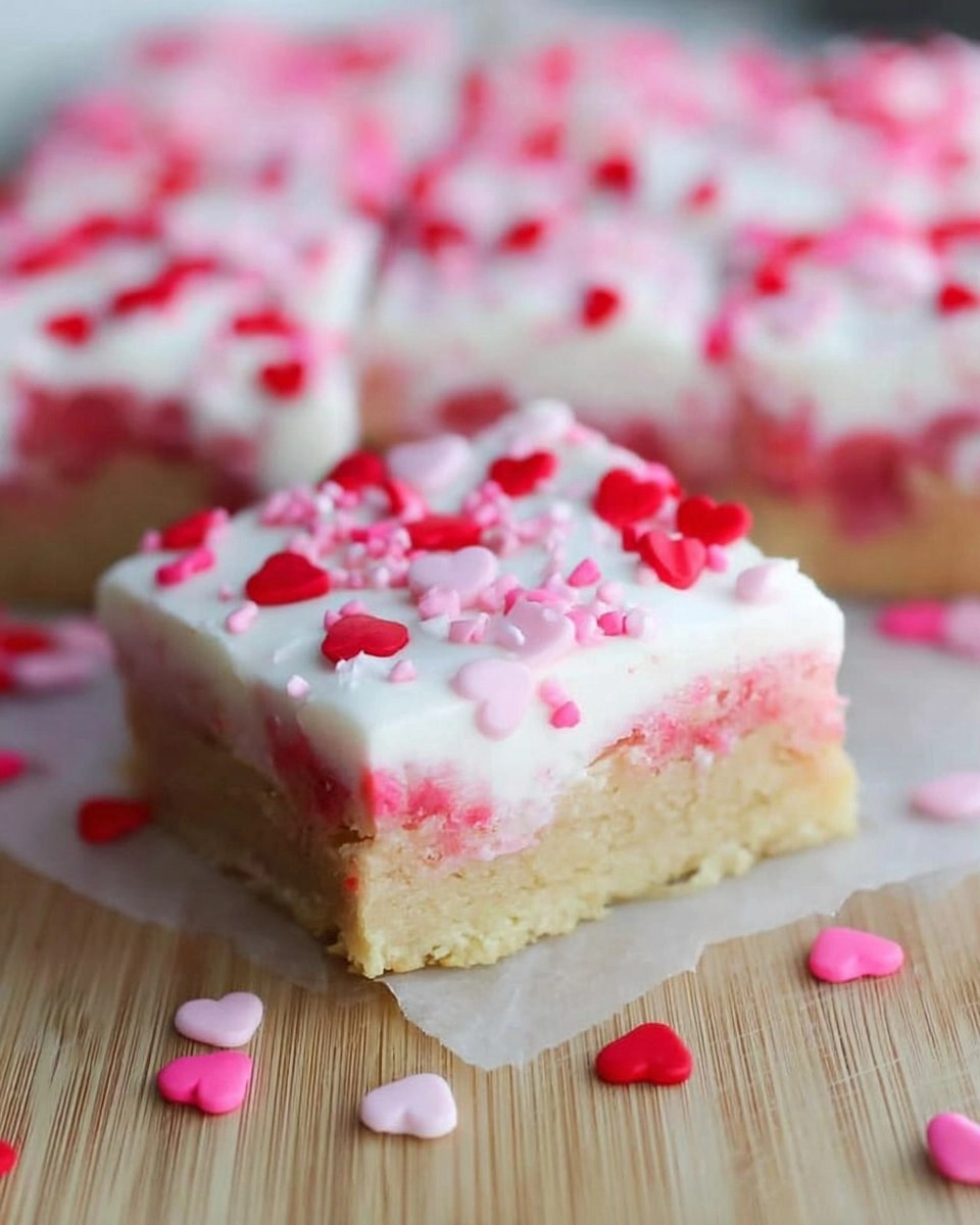 Valentine Sugar Cookie Bars