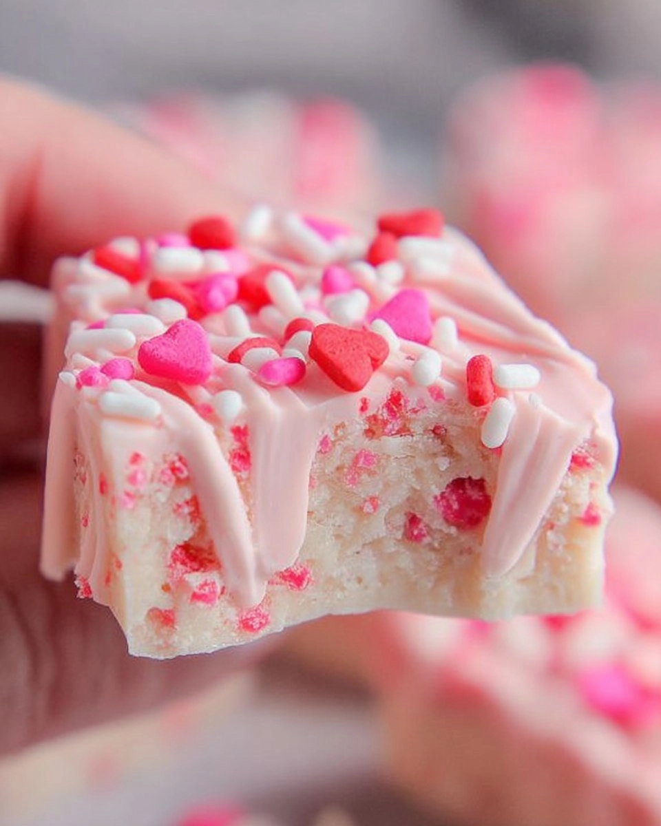 Valentine’s Day Sugar Cookie Fudge