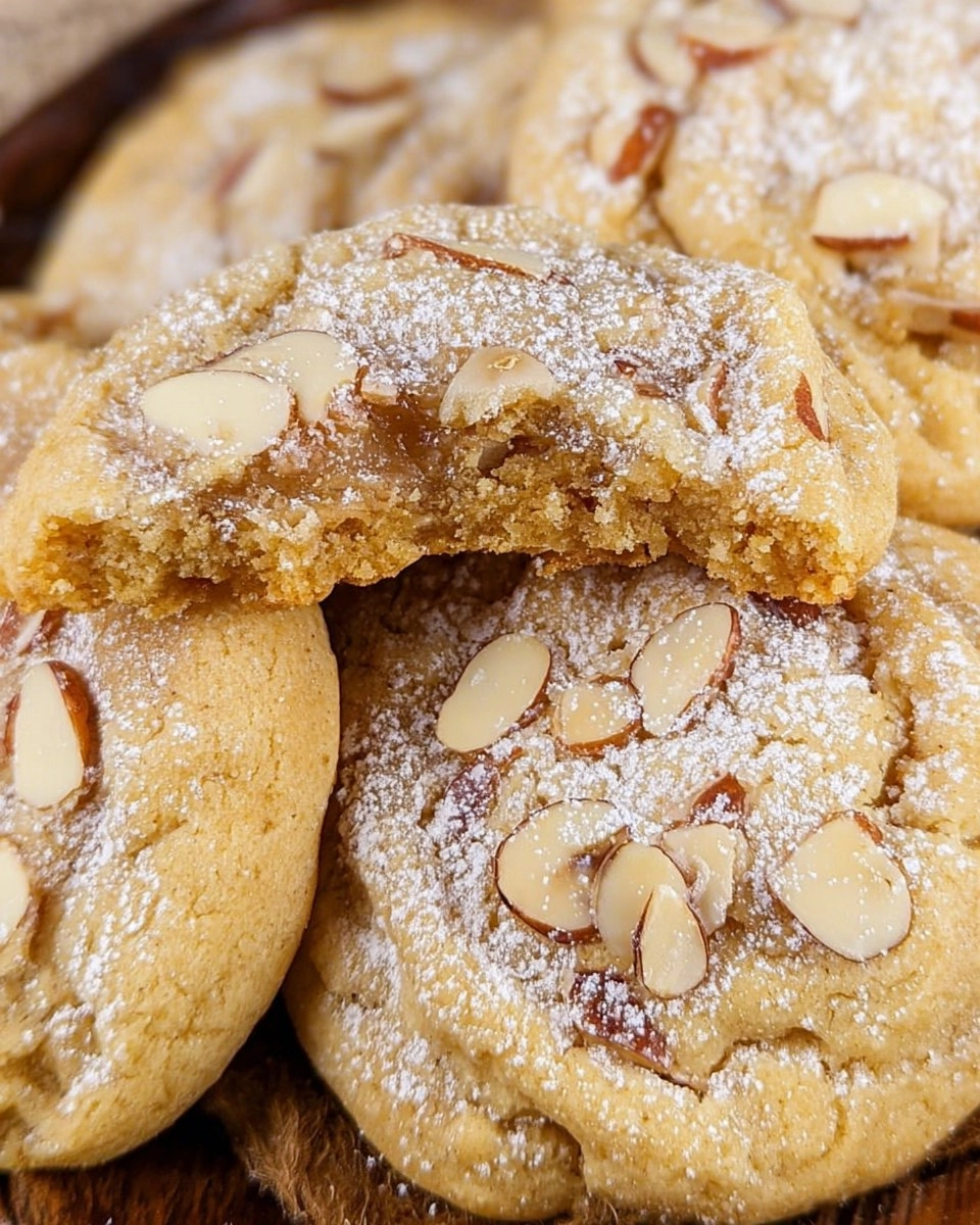 Vegan Almond Croissant Cookies