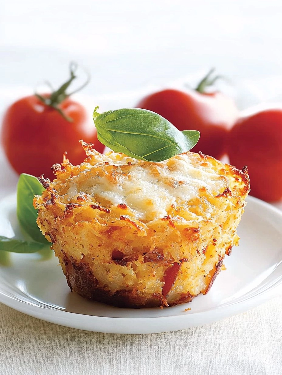 Baked Parmesan Hash Brown Cups
