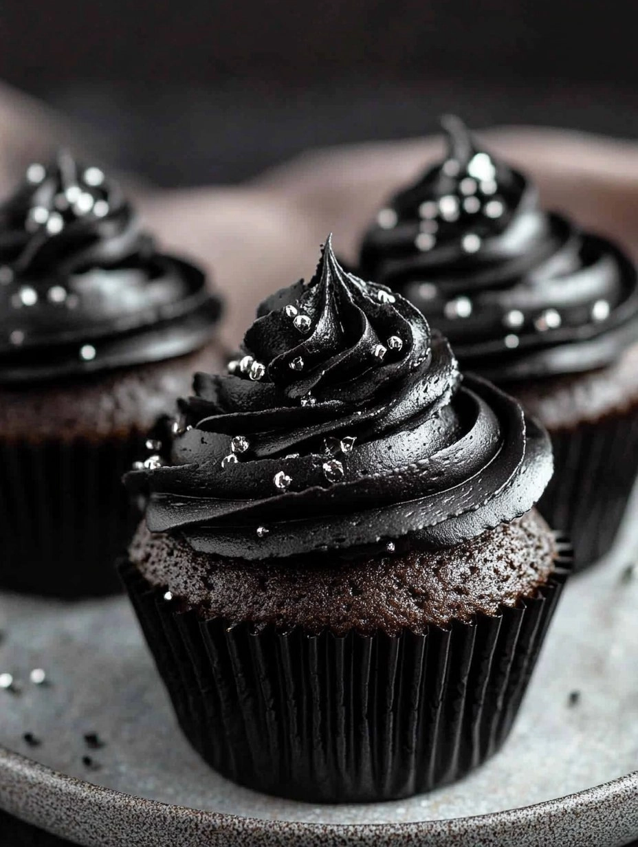 Black Cupcakes
