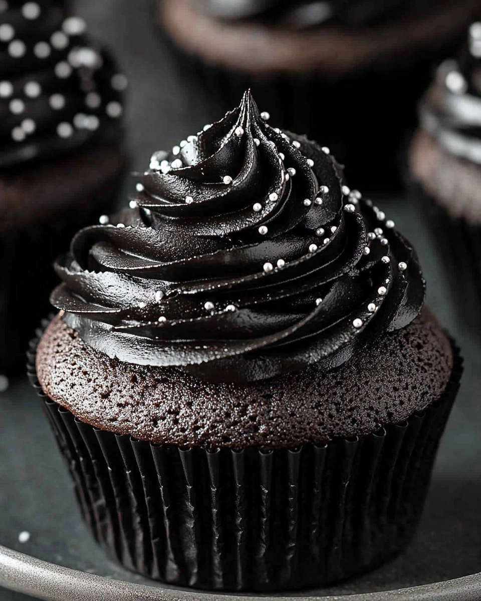 Black Cupcakes